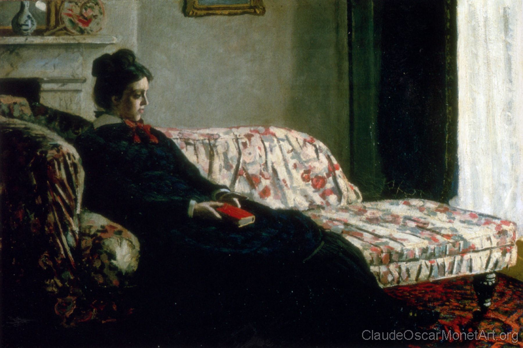 Meditation (Madame Monet On The Sofa)